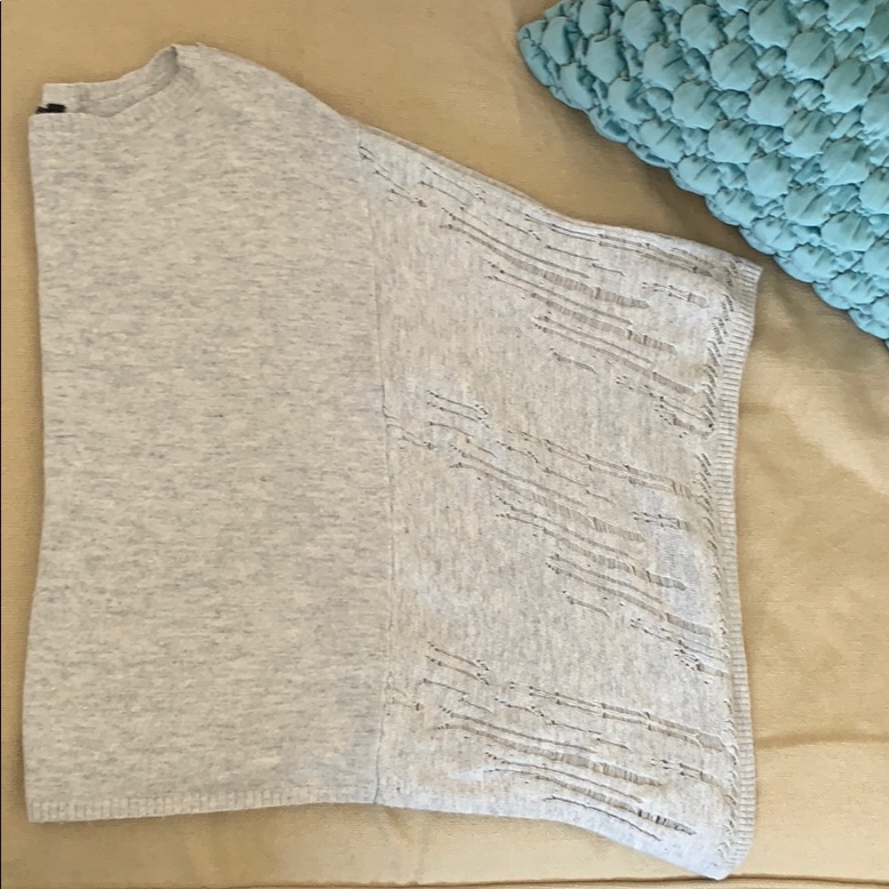 BCBG crop bat wing sweater